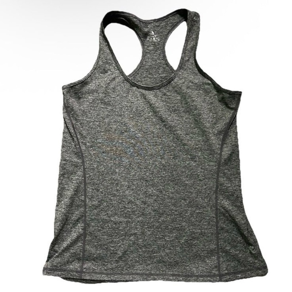 Women’s Icyzone Grey Athletic Racerback Tank Top Size Large